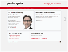 Tablet Screenshot of g-werbe.net